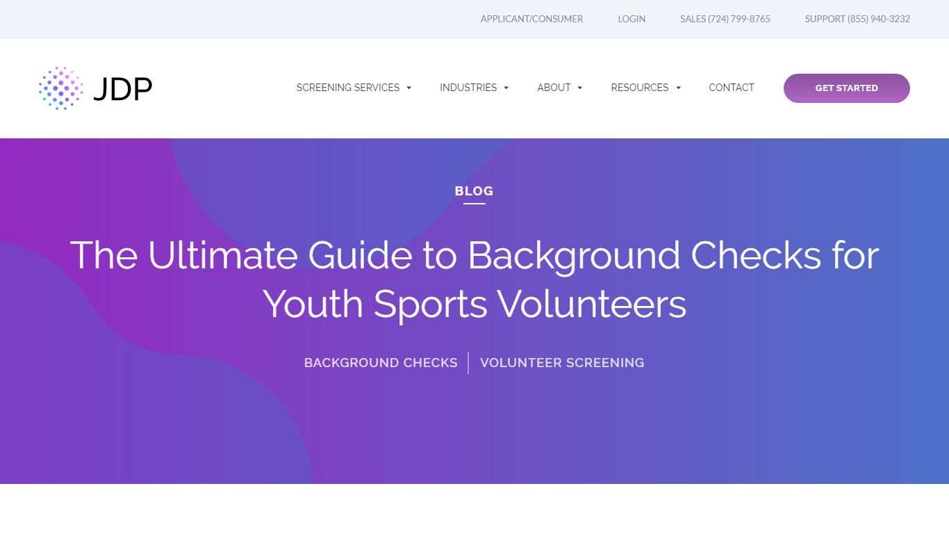 The Ultimate Guide to Background Checks for Youth Sports - JDP